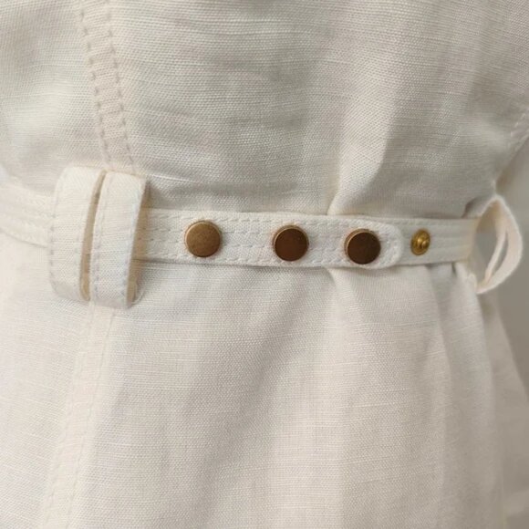 Aje Ana Mini Dress in Ivory - Picture 11 of 14